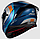 Мотошолом AXXIS PANTHER SV Tribute C7 Matt Blue S, фото 3