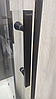 Душова кабіна Veronis INDIANA 80х80х190 см без піддону чорна прозоре скло розсувні двері, фото 7