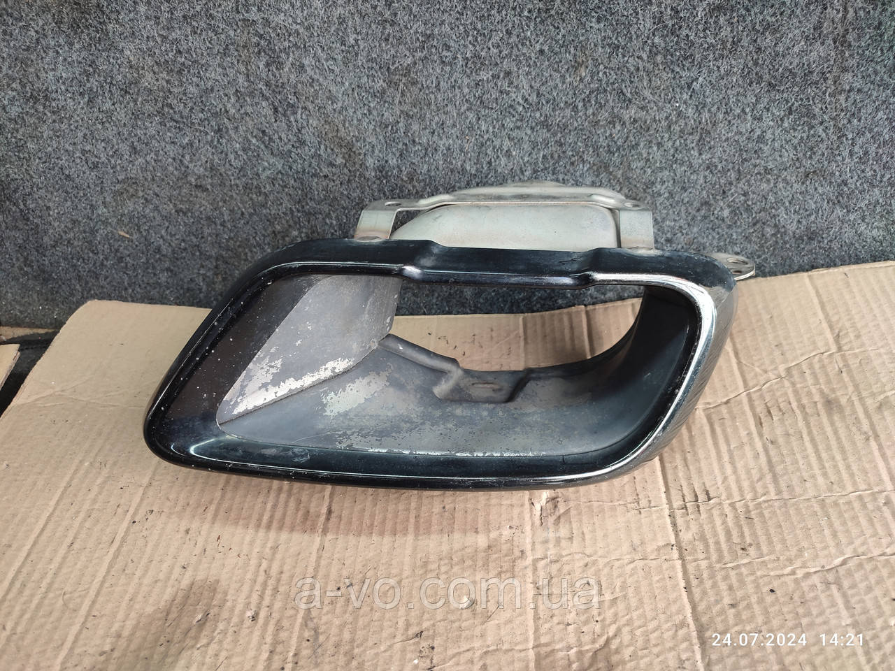 Наконечник вихлопної труби лівий BMW x5 g05 x6 g06 8078669, фото 1