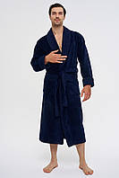 Мужской халат Nusa 1161 Тёмно-синий 4XL