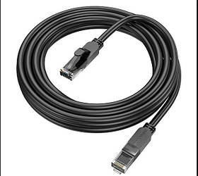 Патчкорд штекер 8Р8С — 8Р8С, для інтернету BOROFONE BUS01 8 м — cat-6