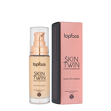 Тональна основа TopFace Skin Twin Cover Foundation SPF20 № 04