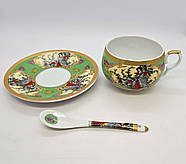 Порцеляновий набір "Східна казка" - Чашка та Блюдце, фото 3