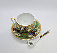 Порцеляновий набір "Східна казка" - Чашка та Блюдце, фото 2