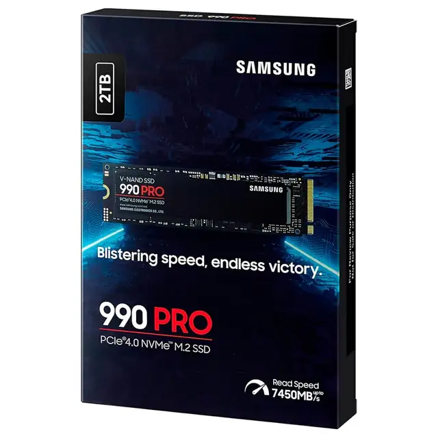 SSD диск Samsung 990 PRO 2 TB (MZ-V9P2T0BW), цена: 9585