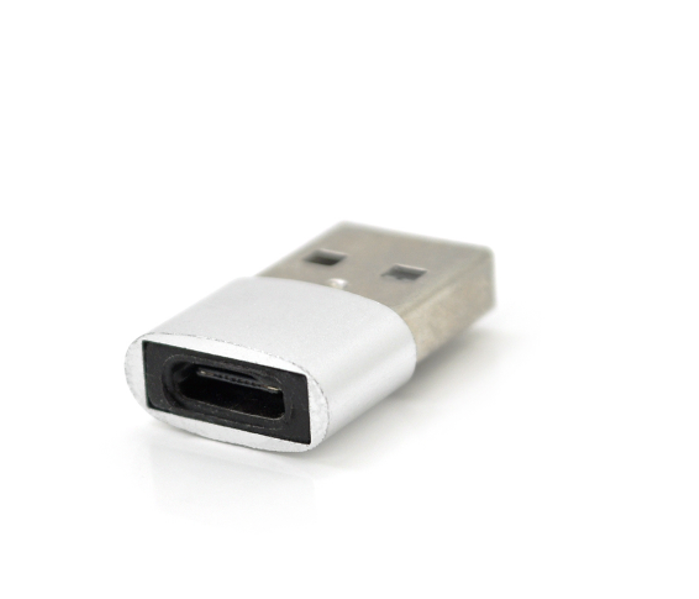Адаптер (перехідник) USB/USB-C Type-C (F), Арт.55606