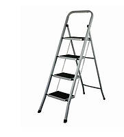 Драбина металева 4 сх. (стремянка)  СРІБНА Профітехмайстер