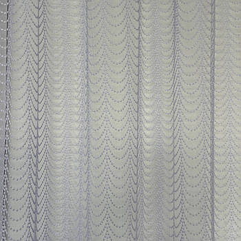 Тюль на вікна, сучасні гардини з фатину з вишивкою на тасьмі, тюль у спальню білий (T-208027)