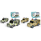 Машина-копилка WF-3018AC, 26 см, сейф із кодом, затягує купюри, звук, світло, 2 види (війна, поліція), фото 2