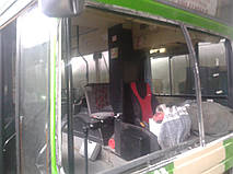 Замена лобового стекла MAN NL 202,  MAN NL 262 с двух половинок