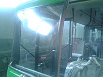 Замена лобового стекла MAN NL 202,  MAN NL 262 с двух половинок