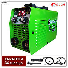 Інверторний зварювальний апарат Edon KW Eco mini 307 3.1 кВт струм 20-300 А електроди 1.6 - 4.0 мм