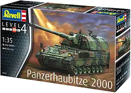 Збірна модель-копія Revell САУ PzH 2000 рівень 4 масштаб 1:35 (RVL-03279)