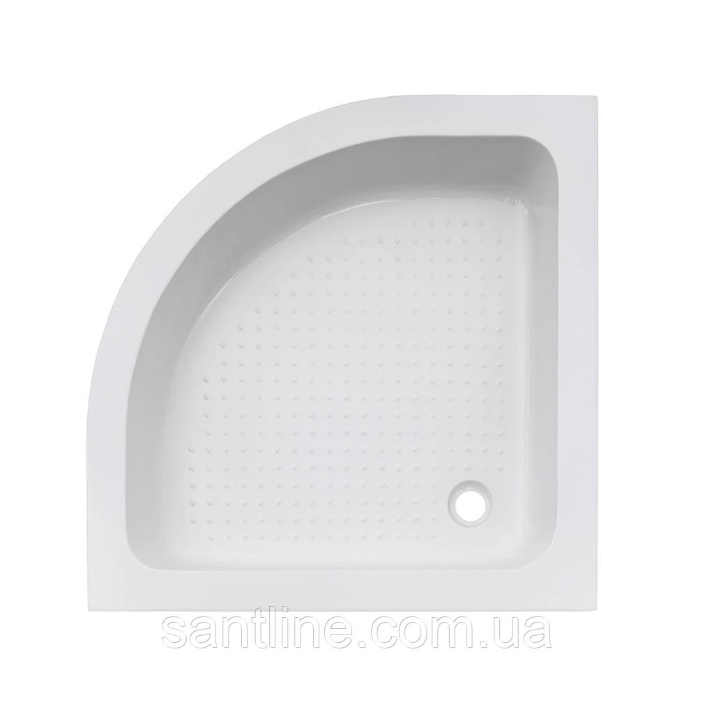 Душовий піддон Anri 90x90x15 см низький акриловий без ніжок, фото 1