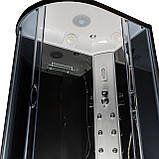 Гідробокс асиметричний 82 R RC 120х80 з електронікою правий гідромасажна кабіна Vivia на глибокому піддоні, фото 4