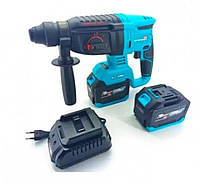 Аккумуляторный перфоратор для сверления отверстий GRAND ПА-20/26 BL Перфоратор для дома ( 2 АКБ и Кейс )