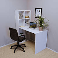 Письмовий стіл для школяра учня з вбудованим стелажем для книг і зошитів СП-118 Тіса Меблі