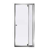 Душові двері розпашні Insana 90х185 см регульовані по ширині 86-101см прозоре скло 6мм, фото 3