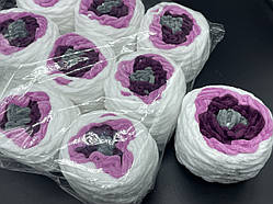 Набір пряжі для пледу Purple Yarn-3