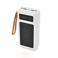 Powerbank ACL PW-61 30000mAh, SOLAR, Type-C/Lighting/Micro/USB, WHITE, Box