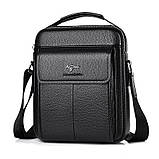 Чоловіча сумка через плече Weixier Барсетка Чоловіча сумка для документів Коричнева, фото 2