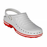 WOCK Clog 03 + Strap White Orange Спеціалізована взуття, з підвищеною стійкістю., фото 3
