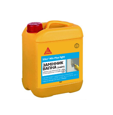 Пластифікатор, замінник вапна Sika MixPlus Light, 5 кг, фото 1
