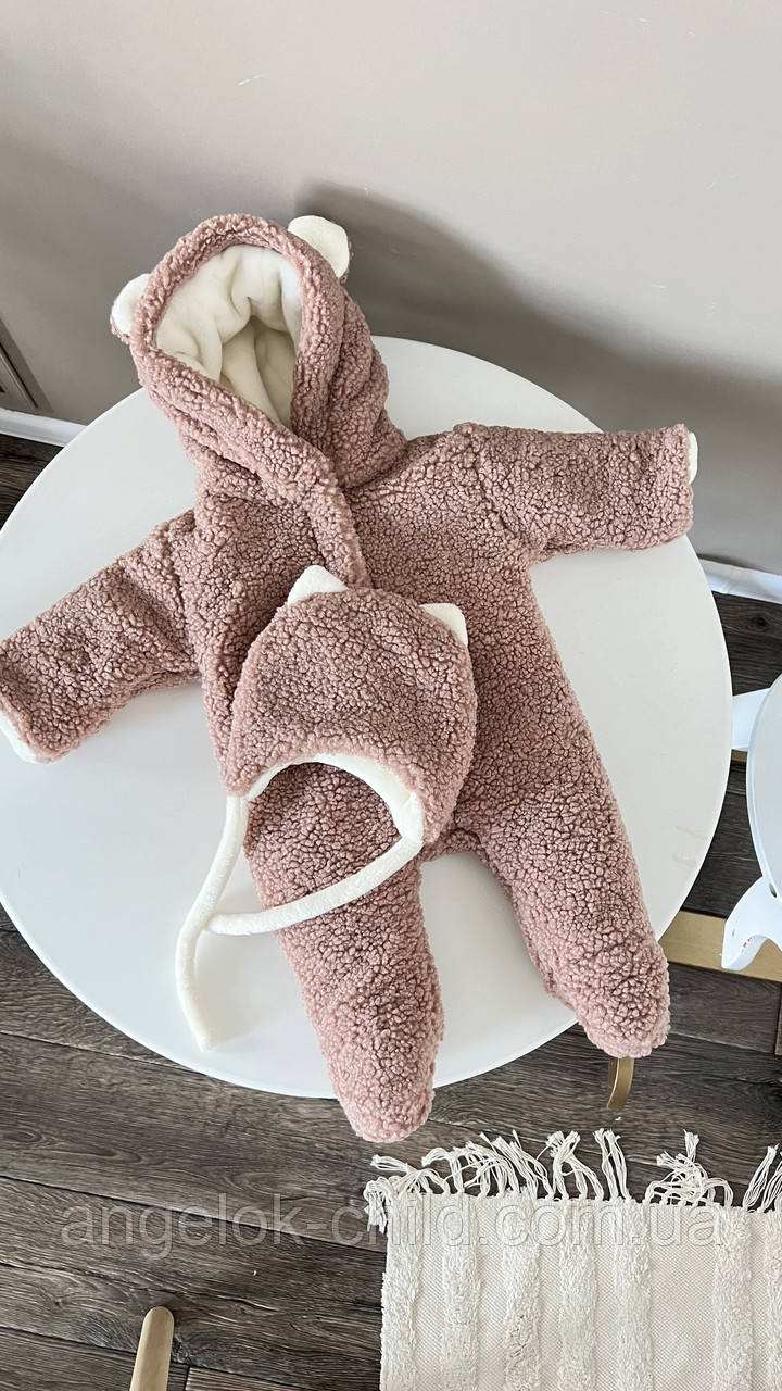 Комбінезон для новонароджених "Тедді", комбінезон дитячий, фото 1