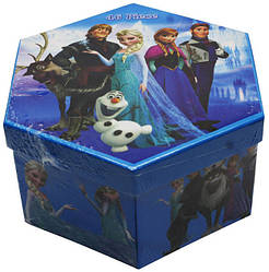 Набір для дитячої творчості "Холодне серце" (46 предметів) шестигранний