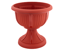 Вазон з підст. "Леон" 41см. (теракот) 15,0 л