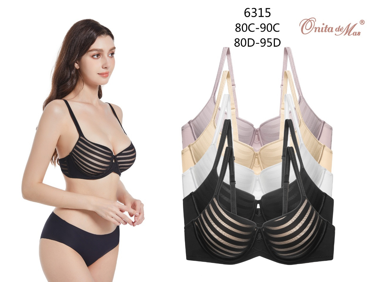 Бюстгальтер D чашка Onita de Mas (Donafen)