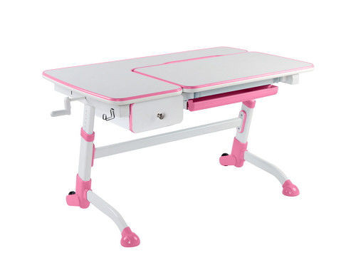 Дитячий стіл-трансформер FunDesk Amare with drawer Pink, фото 1