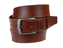 Ремінь шкіряний джинсовий одна строчка SULLIVAN RMK-41(8) 115-150 см світло-коричневий