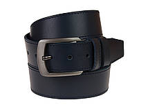 Ремінь шкіряний джинсовий одна строчка SULLIVAN RMK-41(8) 115-150 см синій