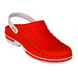 WOCK Clog 03 + Strap White Orange Спеціалізована взуття, з підвищеною стійкістю., фото 3