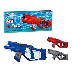 Водяний акумуляторний автомат M9 з окулярами, 2 кольори, розмір 61 см