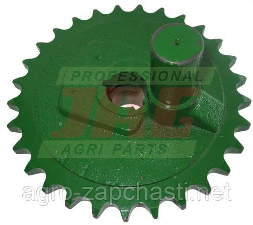 Зірочка d-30mm  з ексцентриком для соломотряса  Z11378.01 комбайна John Deere  z-29 зубців