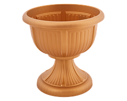 Вазон з підст. "Леон" 21см. (бронзовий_) 1,8 л