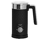 Вспінювач молока Adler AD 4494 black — 500 Вт, 300 мл, 4 функції, бездротова чаша, антипригарне покриття, фото 3