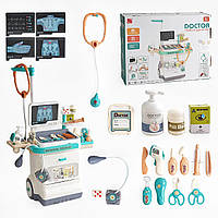 Набір лікаря дитячий 660-89 Рентген-кабінет, 26 аксесуарів, з підсвіткою і звуками, дитячий набір лікаря