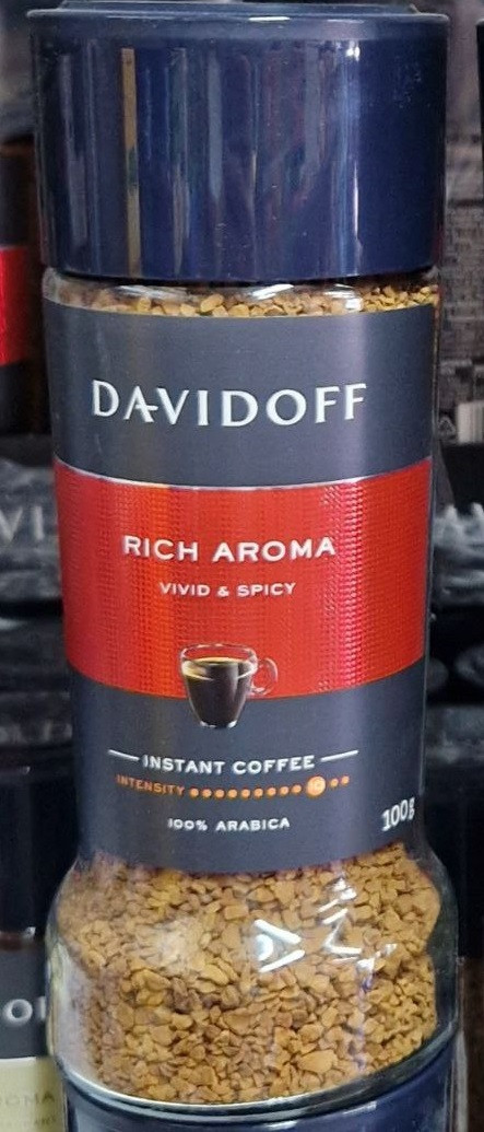 Кава розчинна Davidoff Rich Aroma Vivid&Spicy 100 г., фото 1