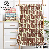 Рушник баний 6 штук мікрофібра Malloory Home розмір 70*140 мікс кольорів
