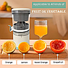 Соковитискач акумуляторний Citrus Juicer для ягід цитрусових фруктів, фото 7