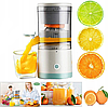 Соковитискач акумуляторний Citrus Juicer для ягід цитрусових фруктів, фото 9