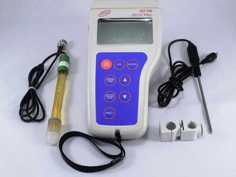 PН/ОВП-метр ADWA AD130 pH від -2,00 до 16,00 ± 0.01 pH АТС МТС автоматичне калібрування Угорщина