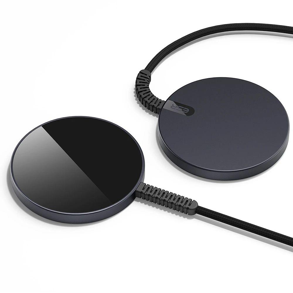 Бездротовий зарядний пристрій ESR Halolock Mini Wireless Charger Black (2C5620201), фото 1