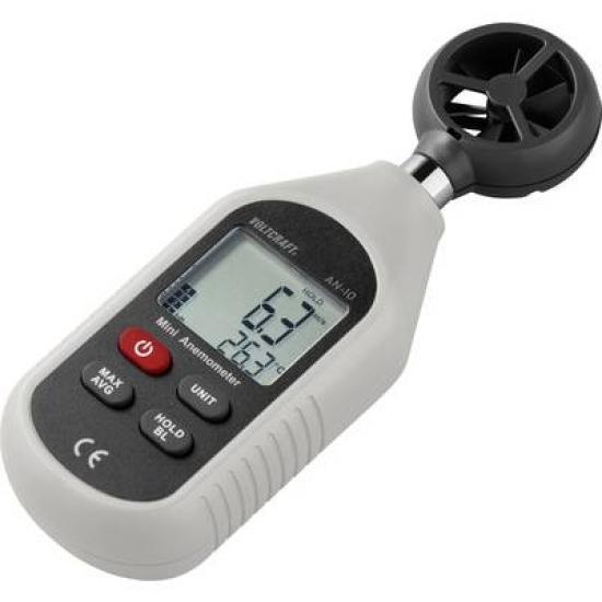 Анемометр VOLTCRAFT AN-10 0.3-30 м/с -10...+50 ℃