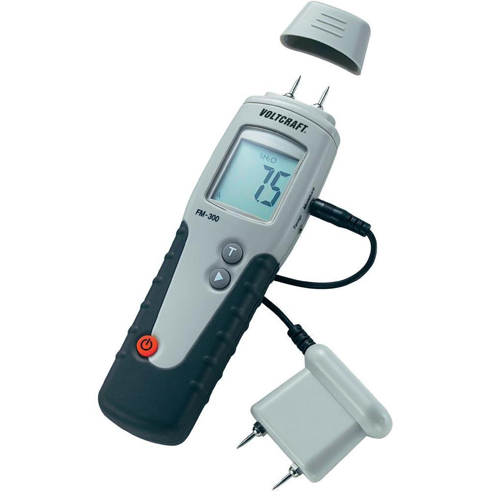 Вологомір деревини Voltcraft FM-300 6-99% -35…+80°C з виносним датчиком температури та вологості Німеччина