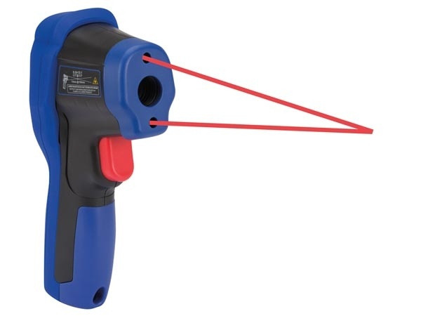 Пірометр FLUS IR-823 (SRF723) (-50…+1350 С) з термопарою К-типу (-50℃ до +1370℃) 30:1, Китай