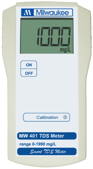 Портативний солемір Milwaukee MW401 PRO 0 – 1990 мг/л ppm ATC США, фото 1
